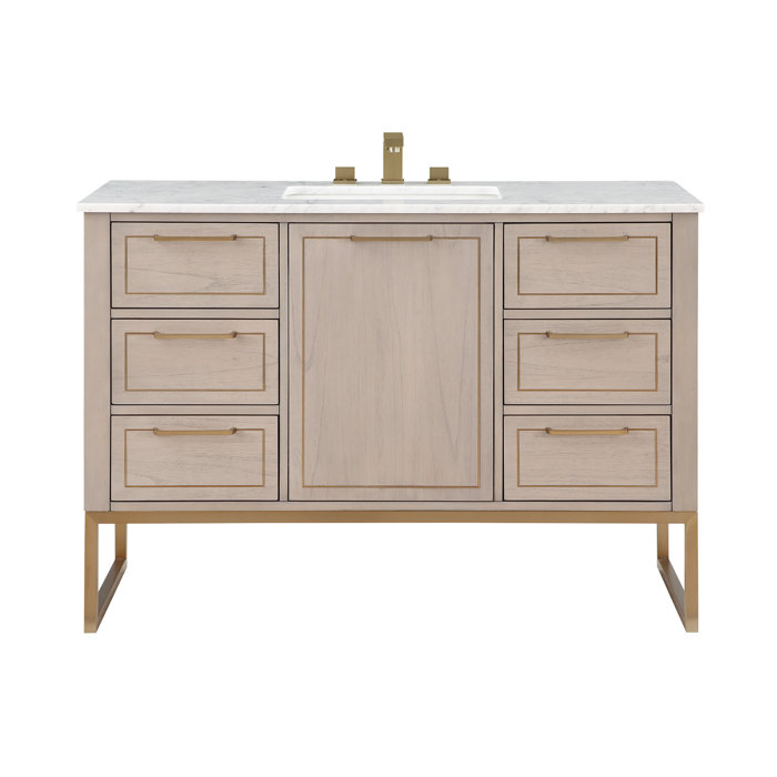 Bemma Markham 48'' Single Bathroom Vanity with Top Wayfair